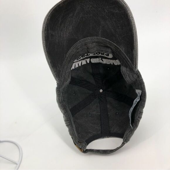 Panama City Beach Alvin’s Island Embroidered Ball Cap Gray Stone Wash Unisex - Picture 6 of 6